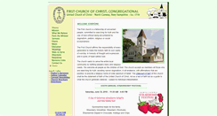 Desktop Screenshot of firstchurchnc.com